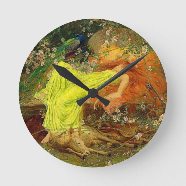 Relógio Redondo Fada — Arthur Wardle (Frente)