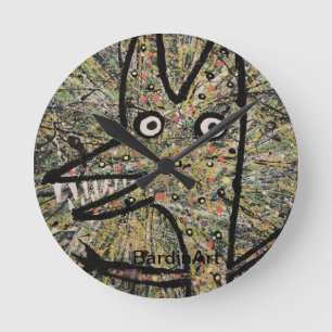 Relógio Redondo Faróis do pulso de disparo de BardinArt "não "