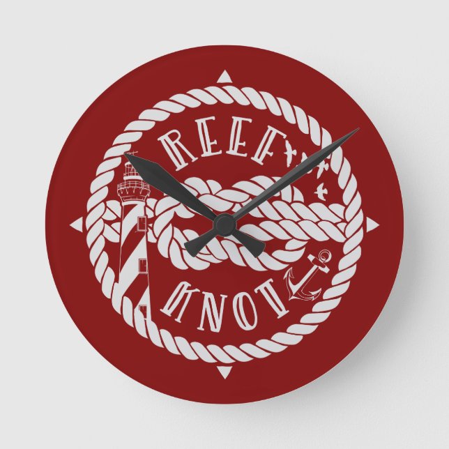 Relógio Redondo Farol do nó do recife (Frente)