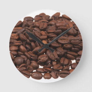 Relógio Redondo Feijões de café