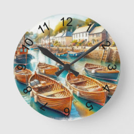 Relógio Redondo Feito para o Dia