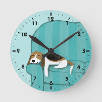 Feliz Sapo de Sofá - Design de Cachorro Bonito