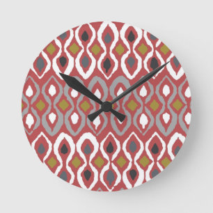 Relógio Redondo fenda de chili