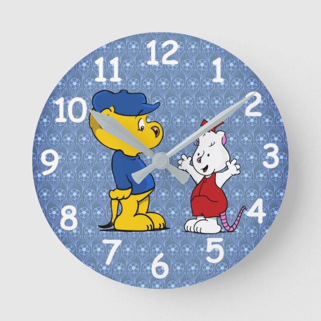 Relógio Redondo Ferald e Pozzum (Frente)