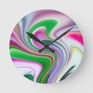 Relógio Redondo Festa de Jardim