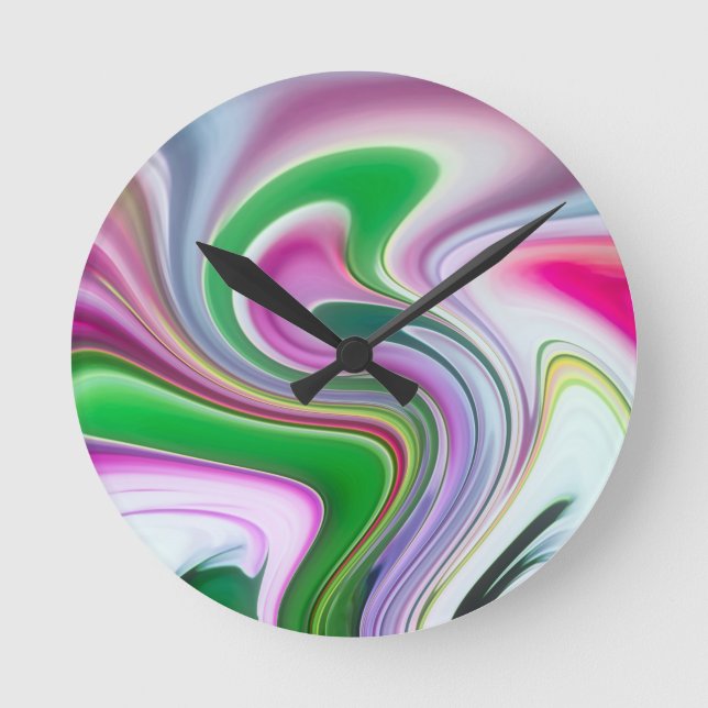 Relógio Redondo Festa de Jardim (Frente)