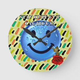 RELÓGIO REDONDO FIQUE BONITO, MAS CAUTELOSO!