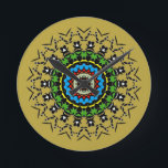 Relógio Redondo Floral Mandala Seamless<br><div class="desc">Elevate your space with this intricately designed floral mandala. This seamless pattern features vibrant colors and a sophisticated geometric layout,  making it a perfect statement piece for any modern home decor. Its detailed artistry adds a touch of elegance and harmony to your surroundings.</div>