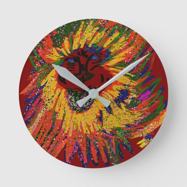 Relógio Redondo Forest Guardian (Frente)