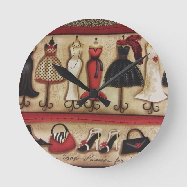 Relógio Redondo Forma de Haute (Frente)