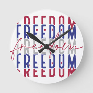 Relógio Redondo Freedom Kamala Harris