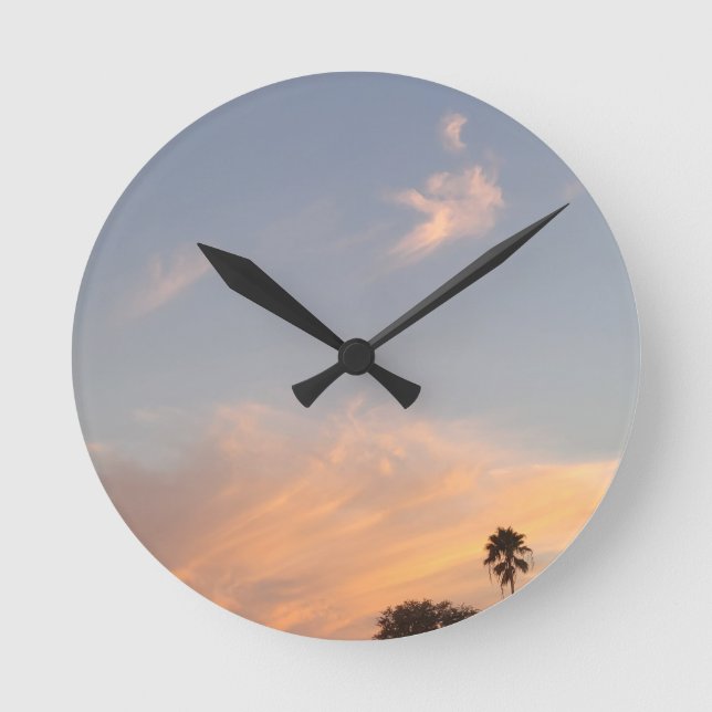 RELÓGIO REDONDO FUSÃO DE NUVEM (Frente)