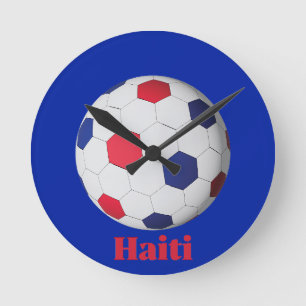 Relógio Redondo Futebol Haitiano