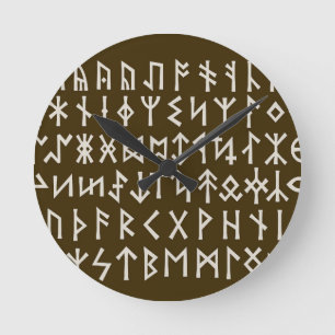 Relógio Redondo Futhark Futhark