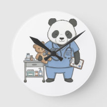 Futuro Enfermeiro Panda: Adorável Estudante de Med