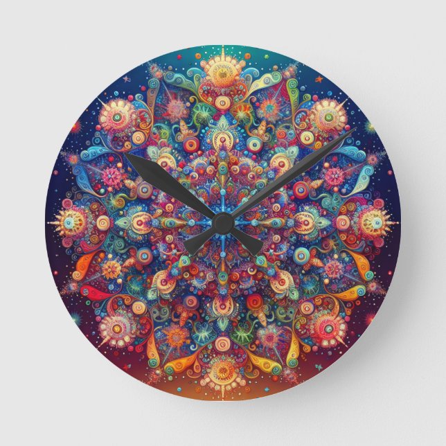 RELÓGIO REDONDO GALAXY STAR (Frente)