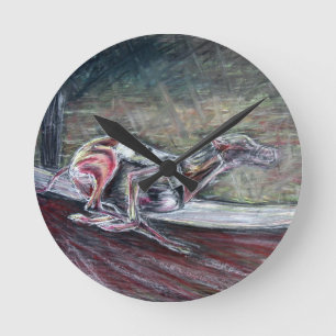 Relógio Redondo Galgo, competindo a arte para esportes e amantes