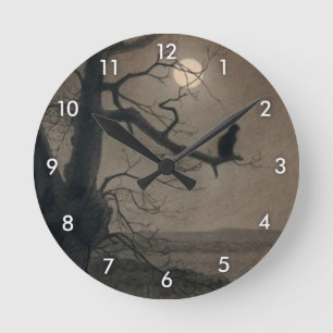 Relógio Redondo Gato no luar, Alexandre Steinlen