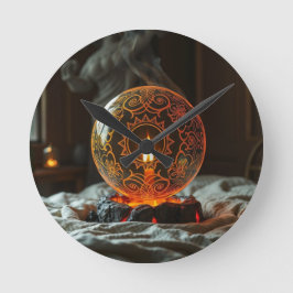 Relógio Redondo Geheimnisvolle Dracheneier – Ursprung des Feuers