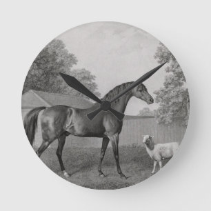Relógio Redondo George Stubbs Dungannon, gravado por George Town
