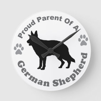 Relógio Redondo German shepherd