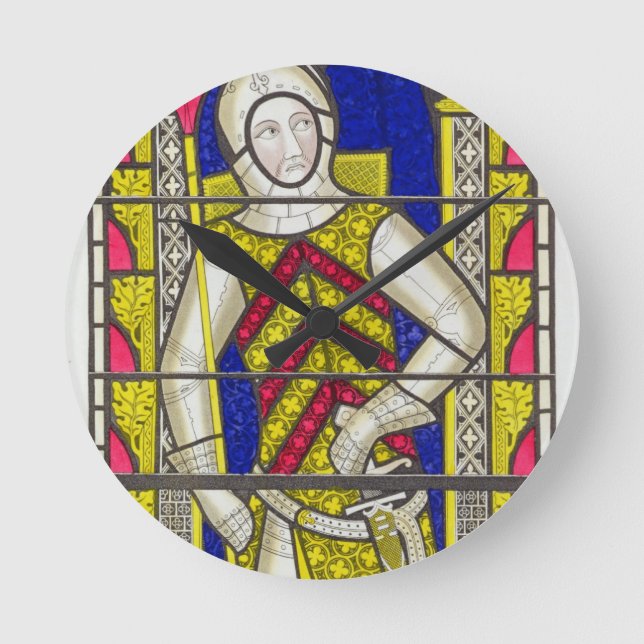 Relógio Redondo Gilbert de Clare, ó conde de Gloucester (1243-95) (Frente)