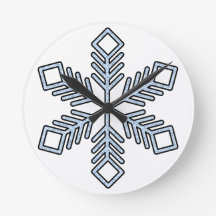 Glitter Snowflake - Baby Blue Branches