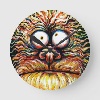 Relógio Redondo Google Eyed o pulso de disparo do monstro