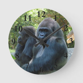 Relógio Redondo Gorilla Home Decor