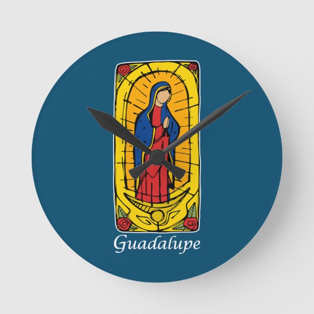 Relógio Redondo Guadalupe (Frente)