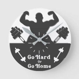 Relógio Redondo Gym Divertido/Malhação