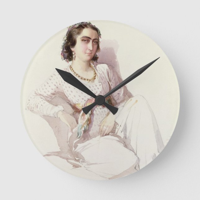 Relógio Redondo Hadice Hanim - senhora de Istambul, 1852 (Frente)