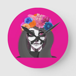 Relógio Redondo Halloween 