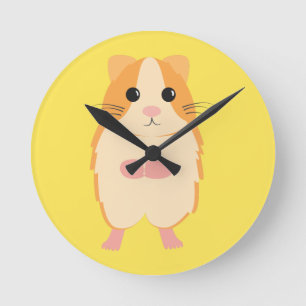 Relógio Redondo Hamster
