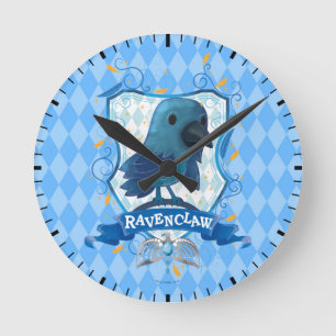 Relógio Redondo Harry Potter Encantamento da RAVENCLAW™ Crest