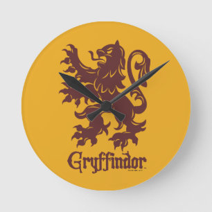 Relógio Redondo Harry Potter   Gráfico de Leão Gryffindor
