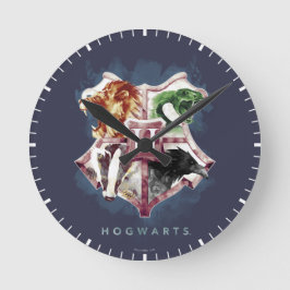Relógio Redondo Harry Potter| HOGWARTS™ Crest Watercolor