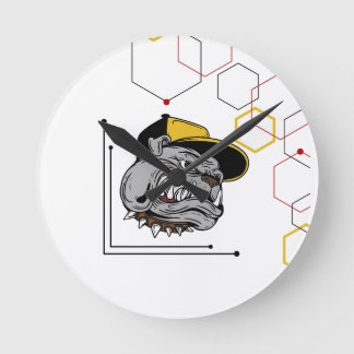 Relógio Redondo Hexagon-Pitti