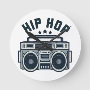 Relógio Redondo Hip hop