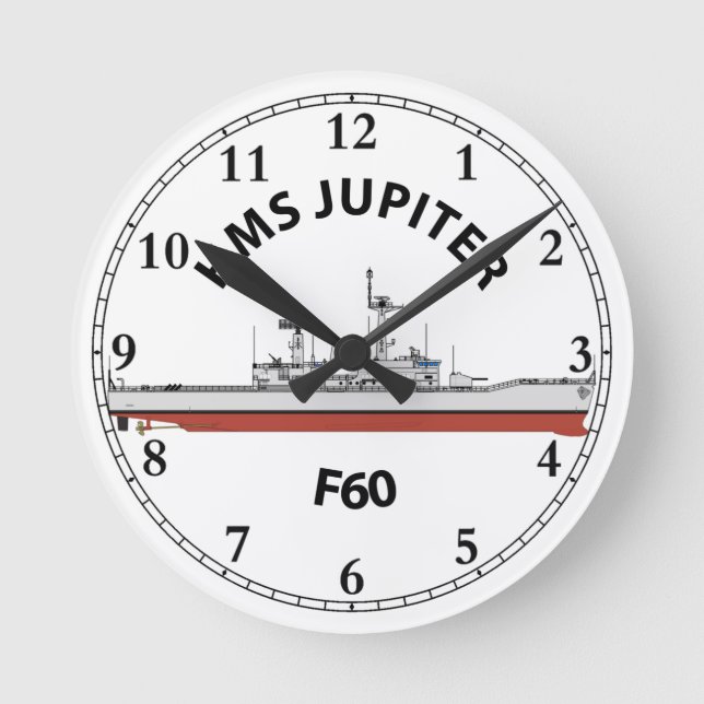 RELÓGIO REDONDO HMS JUPITER - F60 - LEANDER ORIG (Frente)