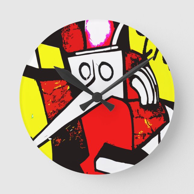 Relógio Redondo Hominid (Frente)