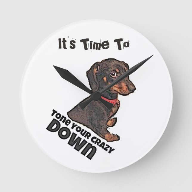 Relógio Redondo Hora da TI (Frente)