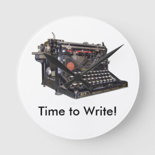 Relógio Redondo Hora de escrever o pulso de disparo