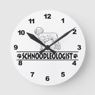 Relógio Redondo Humorístico Schnoodle