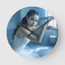 RELÓGIO REDONDO I LOVE BALLET - BALLET & DANCE