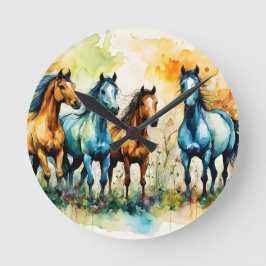 Relógio Redondo In the Pasture