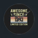 Relógio Redondo Incrível desde o aniversário de 1971<br><div class="desc">1</div>