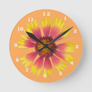 Relógio Redondo Indian Blanket Acrylic Wall Clock
