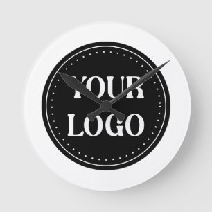 Relógio Redondo Inteligente, contemporâneo, polido e personalizáve