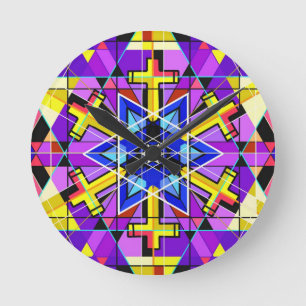 Relógio Redondo Interfaith.